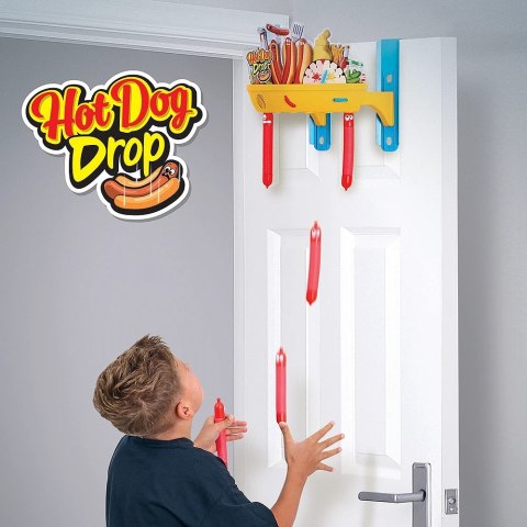 Gra hot dog drop spadające kiełbaski