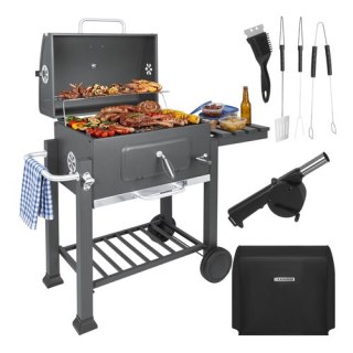 Grill ogrodowy z pokrywą 116x55x110cm Kaminer