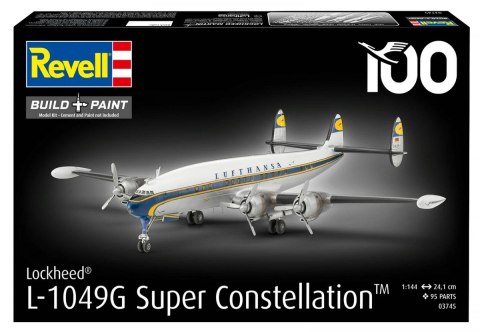 Model plastikowy lockheed l.1049g super constellation lufthansa