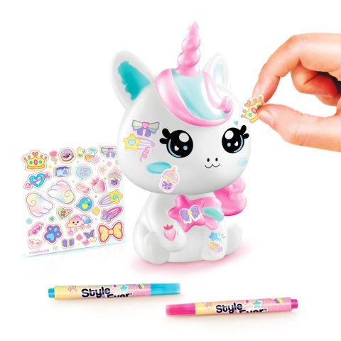 Zestaw kreatywny dekorożce rodzinka jednorożców kawaii style