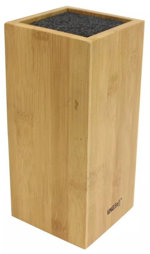 Blok na noże, bambus 10,5x10,5x23cm kinghoff