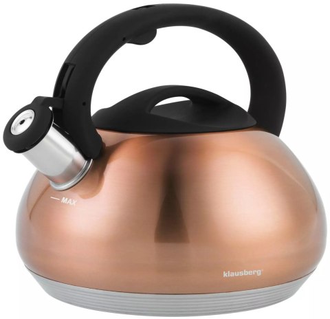 Czajnik tradycyjny 2,7l, miedziany klausberg