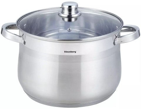 Garnek stal, śr.22cm 7l klausberg