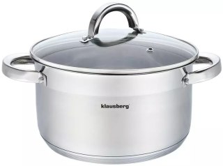 Garnek stal, śr.24cm 6,0l klausberg
