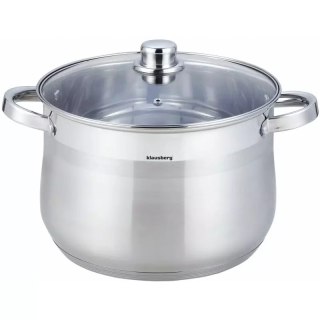 Garnek stal, śr.24cm 8.6l klausberg