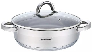 Garnek stal, śr.26cm 4,6l klausberg