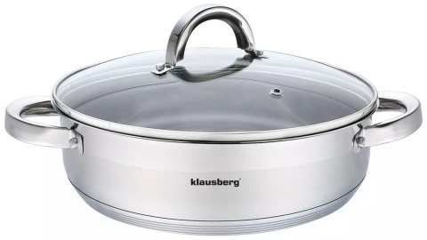 Garnek stal, śr.26cm 4,6l klausberg