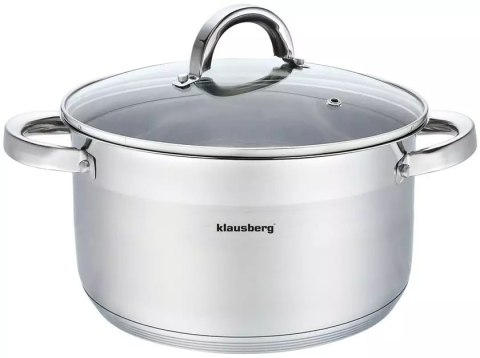 Garnek stal, śr.26cm 7,5l klausberg