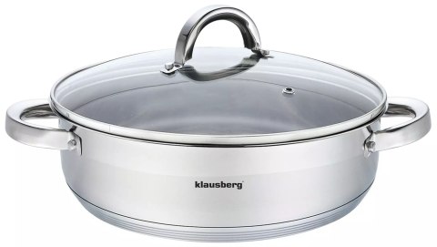 Garnek stal, śr.28cm 6l klausberg