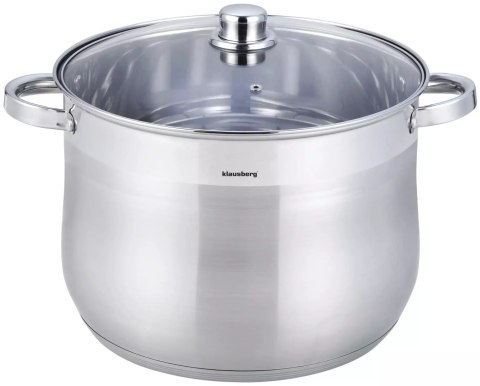 Garnek stal, śr.30cm 16l klausberg