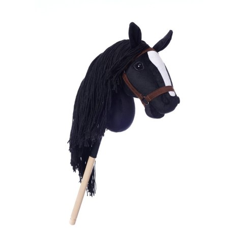 Koń na kiju hobby horse hoppihorse a3 czarny, maść kara