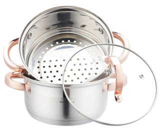 Garnek do gotowania na parze 3 elm, 18 cm, 2,5l kb-7725