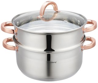 Garnek do gotowania na parze 3 elm, 24cm, 5,0l kb-7734