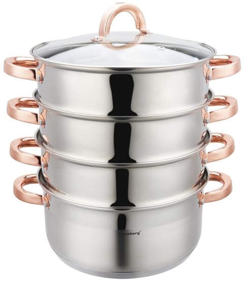 Garnek do gotowania na parze 5 elm, 24cm, 5,0l kb-7736
