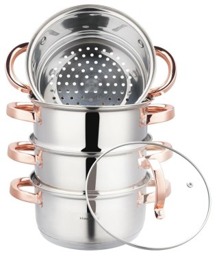 Garnek do gotowania na parze 5elm, 18cm, 2,5l kb-7727