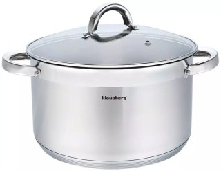 Garnek z pokrywą 11,5l, śr.30cm, stal klausberg