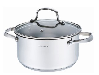 Garnek z pokrywą stal, śr.20cm 3,3l klausberg