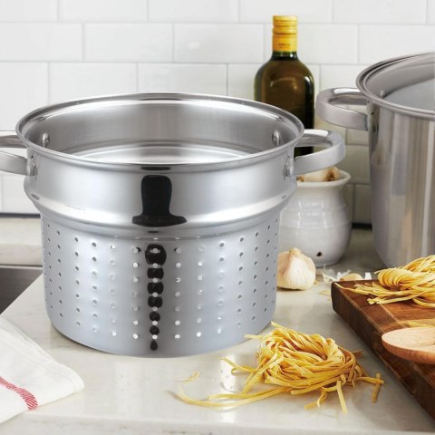 Garnek z wkładem do gotowania makaronu 24cm, 7,5l kb-7738