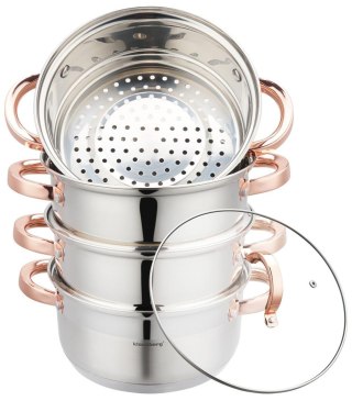 Garnki do gotowania na parze 5 elm, 20cm, 3,1l kb-7730