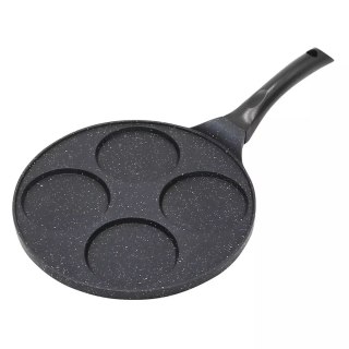Patelnia do placków, naleśników, aluminium, czarny marmurek śr.26,5cm kinghoff