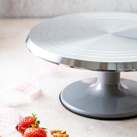 Patera obrotowa ze stali nierdzewnej 25,5cm