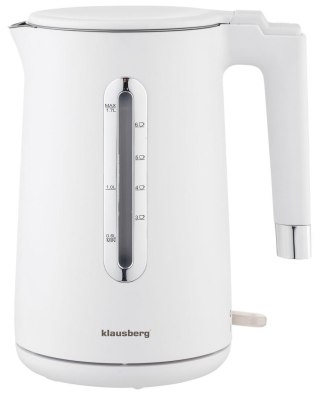 Czajnik elektryczny, biały, 1,7l, klausberg, kb-7890