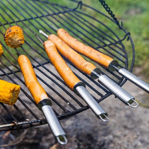 Zestaw do grillowania, 10 elementów w walizce, stal nierdzewna, klausberg, kb-7901