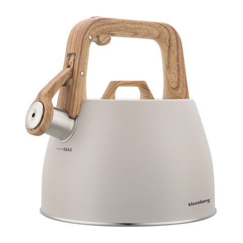 Czajnik tradycyjny 2.5l, bezowy klausberg