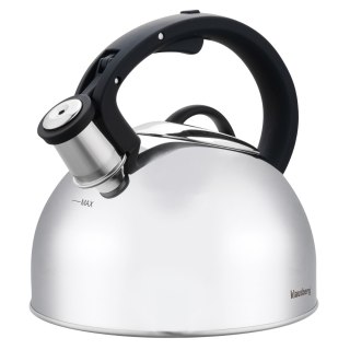 Czajnik tradycyjny 2,5l srebrny klausberg