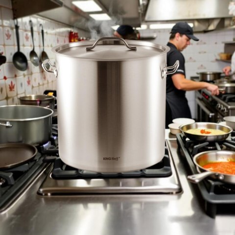 Garnek gastronomiczny, stal nierdzewna, śr.40cm, 50l, kinghoff, kh-1966