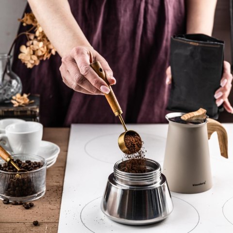 Kawiarka stalowa espresso, 300 ml, indukcja, klausberg kb-7995