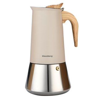 Kawiarka stalowa espresso, 600 ml, indukcja, klausberg kb-7997