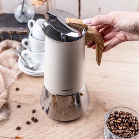 Kawiarka stalowa espresso, 600 ml, indukcja, klausberg kb-7997