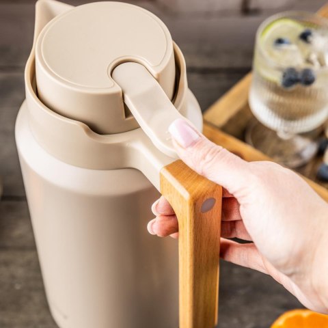 Termos konferencyjny, 2l, stal 304, bpa-free, beżowy, klausberg, kb-9014