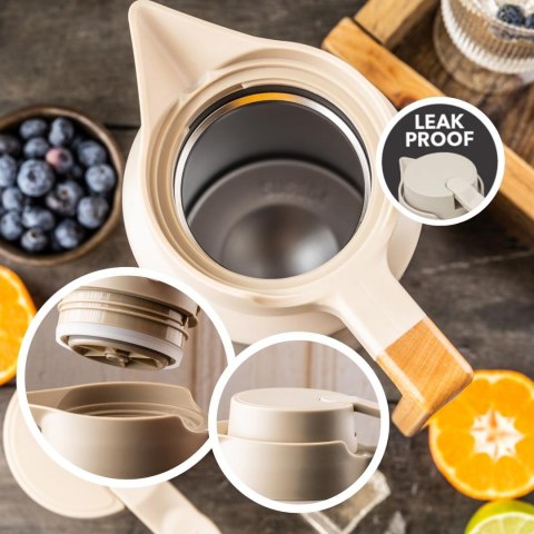 Termos konferencyjny, 2l, stal 304, bpa-free, beżowy, klausberg, kb-9014