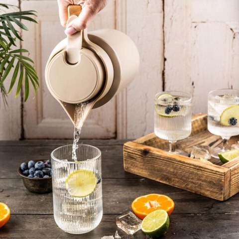 Termos konferencyjny, 2l, stal 304, bpa-free, beżowy, klausberg, kb-9014