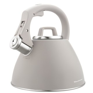 Czajnik stalowy 2,5 l w kolorze szary, klausberg kb-7953