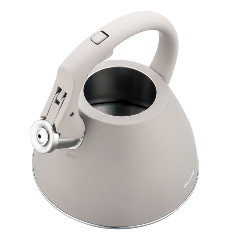 Czajnik stalowy 2,5 l w kolorze szary, klausberg kb-7953