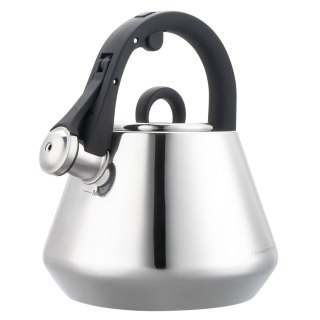 Czajnik stalowy z gwizdkiem 2,5 l połysk, indukcja, klausberg kb-7947