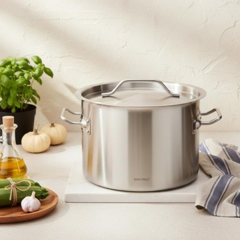 Garnek gastronomiczny, stal nierdzewna, śr.36cm, 24l, kinghoff, kh-2024