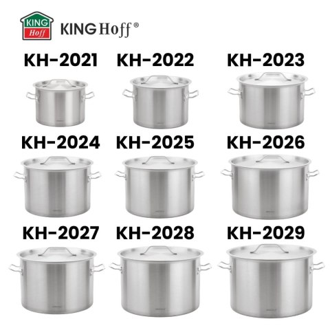 Garnek gastronomiczny, stal nierdzewna, śr.38cm, 27l, kinghoff, kh-2025
