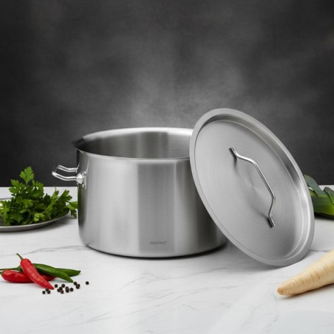 Garnek gastronomiczny, stal nierdzewna, śr.45cm, 44l, kinghoff, kh-2027