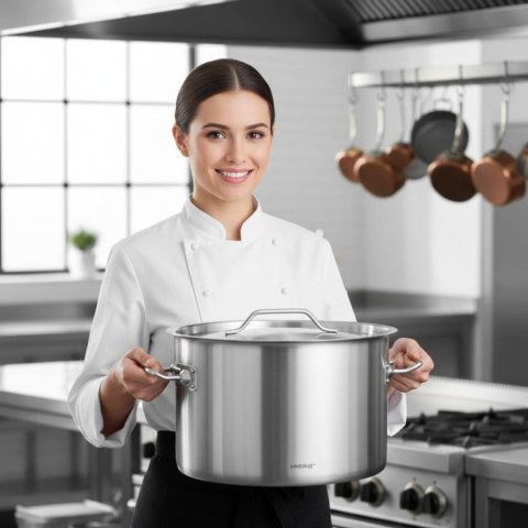 Garnek gastronomiczny, stal nierdzewna, śr.50cm, 58l, kinghoff, kh-2028