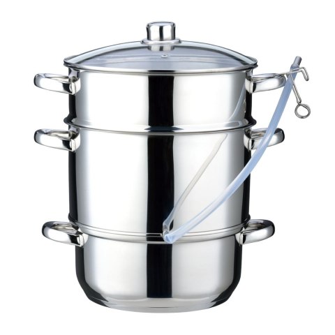 Sokownik parowy, stalowy, 8l, indukcyjny, klausberg, kb-9032
