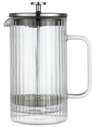 Zaparzacz tłokowy do kawy/herbaty, szkło, 1,0l, klausberg, kb-7758