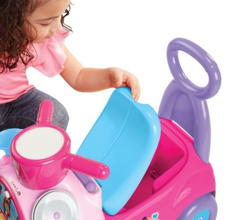 Fisher price jeździk muzyczna parada różowy