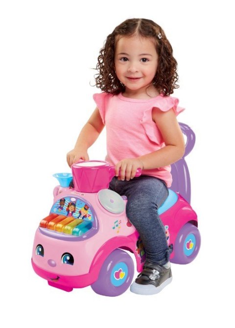 Fisher price jeździk muzyczna parada różowy