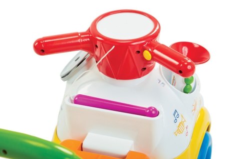 Fisher price jeździk muzyczna parada żółty