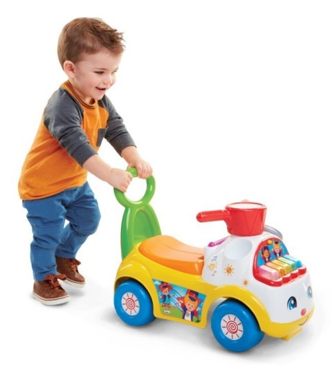 Fisher price jeździk muzyczna parada żółty