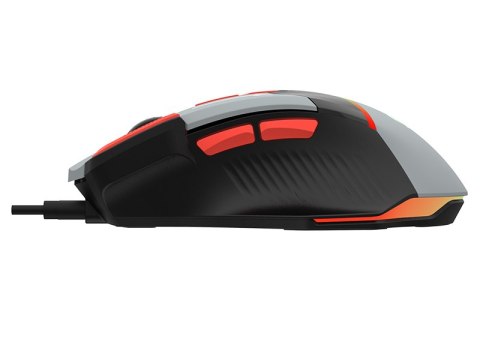 Mysz TRACER GAMEZONE SPECTRA GREY RGB USB